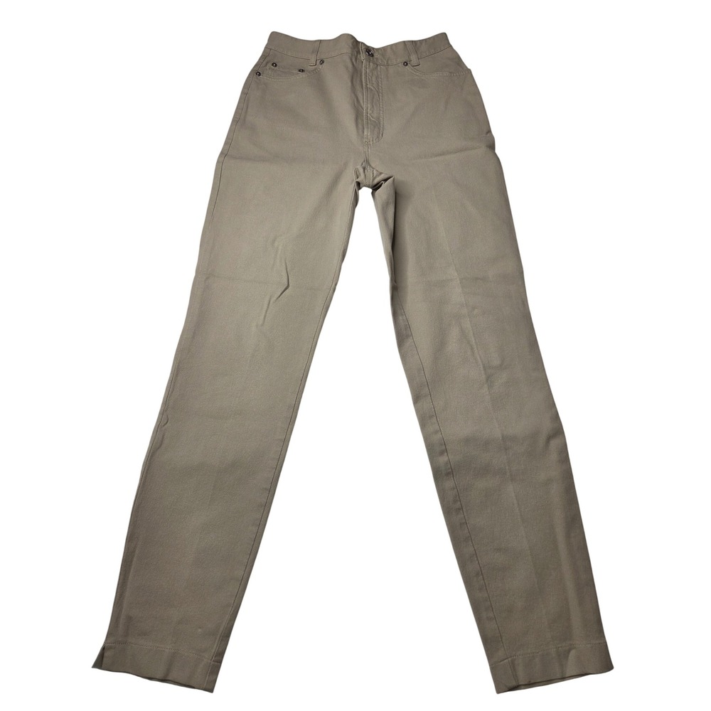CAMBIO JEANS Women's Khaki Straight Leg‎ Trousers Pants Size 10